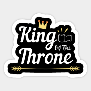 King of the Throne Sticker